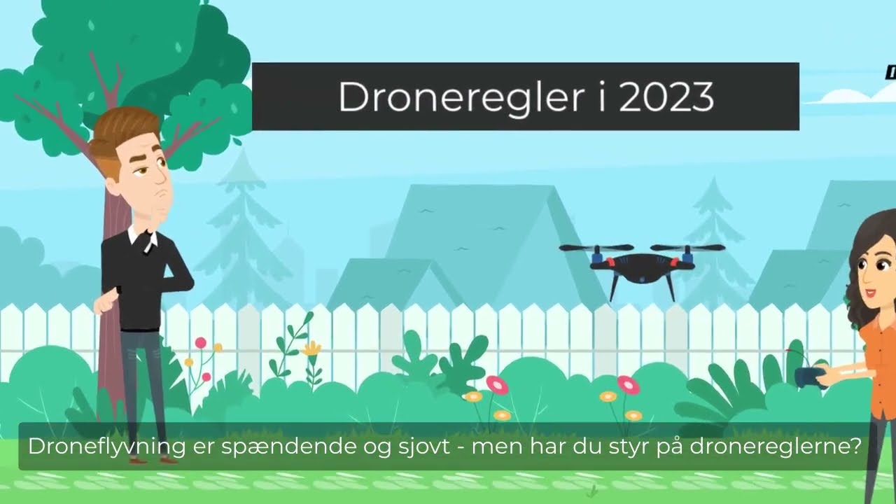 Droneregler i Danmark 2023 - Drone regulations in Denmark 2023