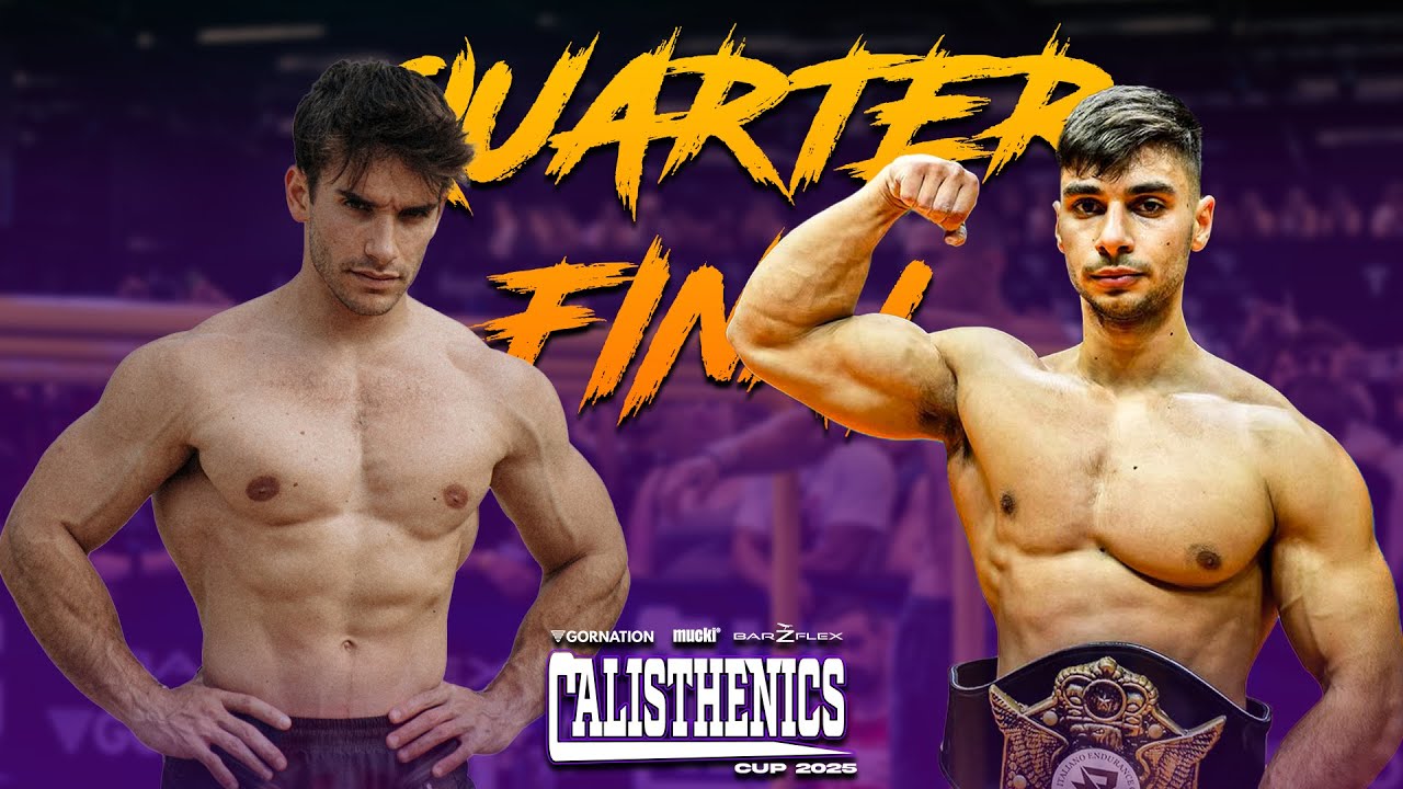 Christian Mariani vs. Simone Alfano | Calisthenics Cup 2025 at FIBO | Quarterfinals Endurance