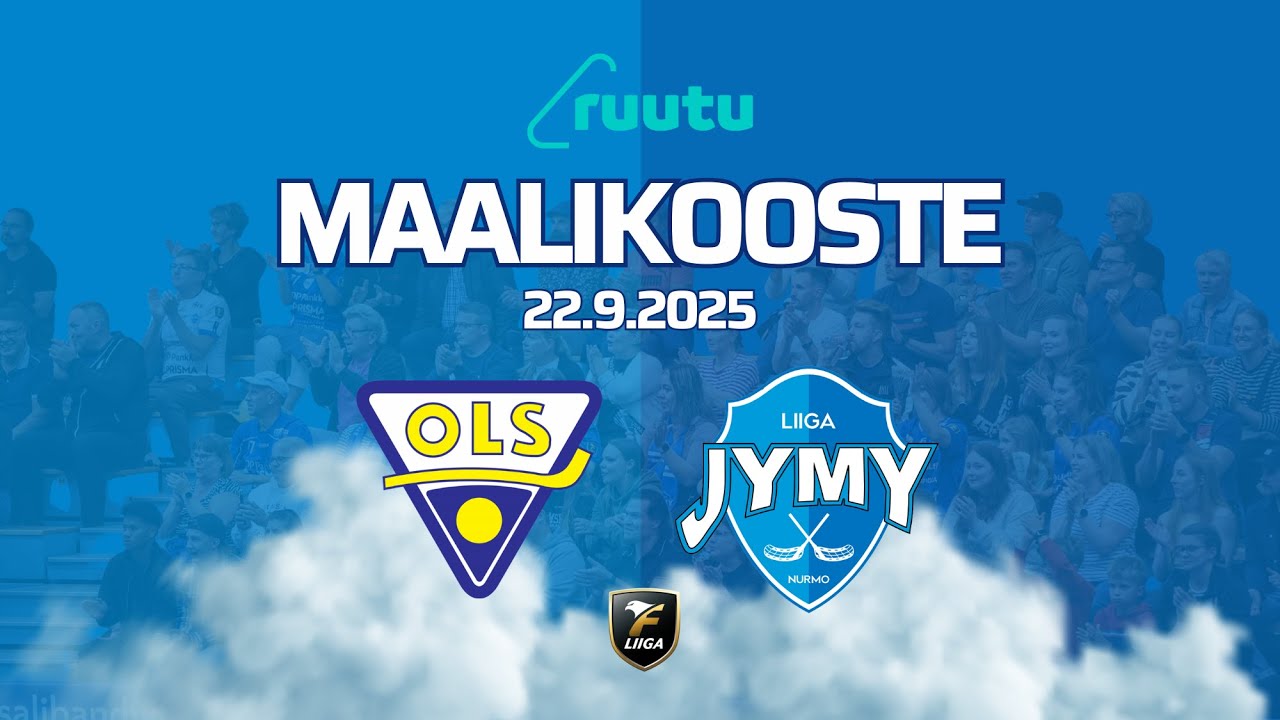 Maalikooste F-liiga: OLS vs. Jymy 22.9.2026