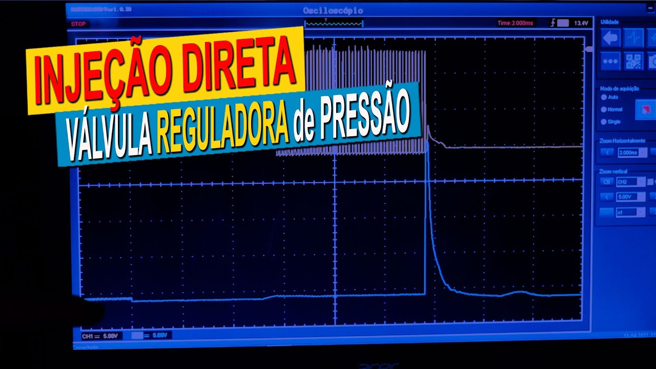 INJEÇÃO DIRETA - VÁLVULA REGULADORA de ALTA PRESSÃO de COMBUSTÍVEL!!!