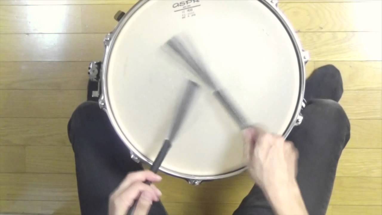 【ブラシの基本奏法】／Jazz Swing編②The Basic of Brushes