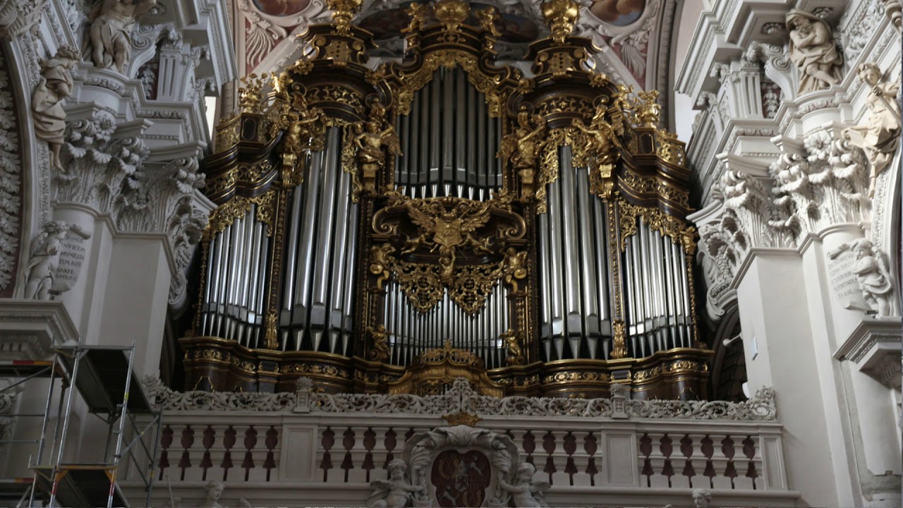 Organ music at St. Stephen Cathedral, Passau, Germany