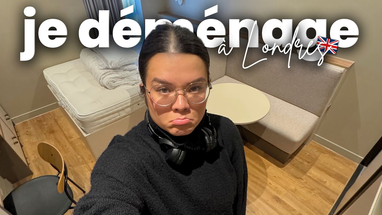 🇬🇧 JE DÉMÉNAGE À LONDRES (encore...) | moving vlog pt. 1