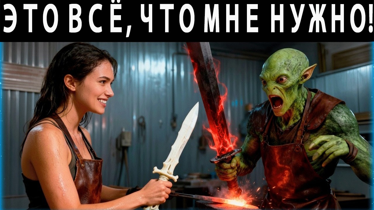 Классу велели выковать клинок, поэтому человеческая девочка заточила кусок кости