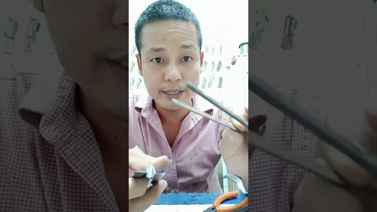 cách làm cửa viền 1/2 cuốn 2 mép