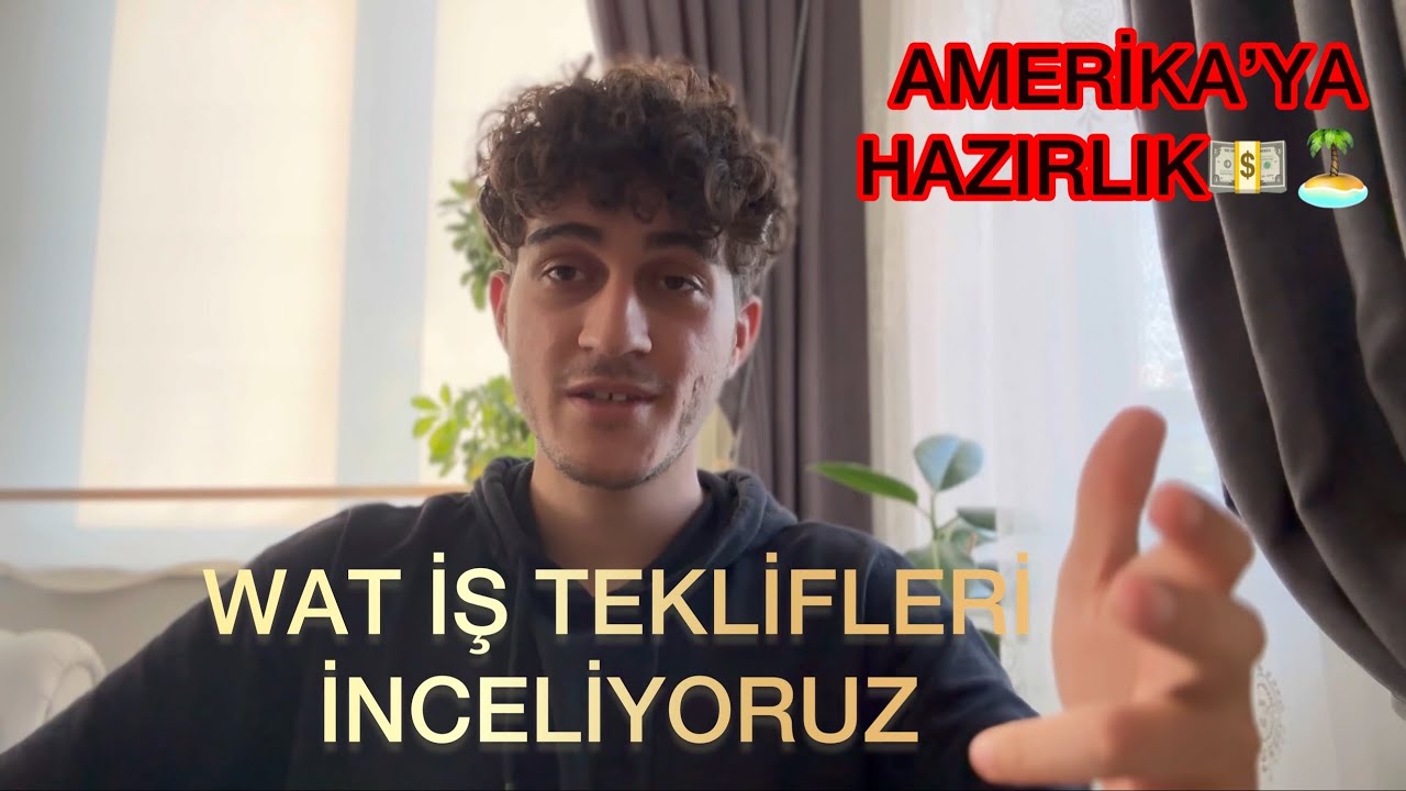Amerika için hazırlıklar |WAT 2023 için İş Teklifi İnceleme
