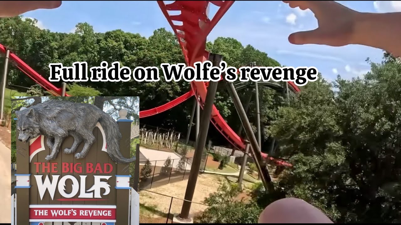 Front Row POV – Big Bad Wolf: The Wolf’s Revenge (4K) • Busch Gardens Williamsburg