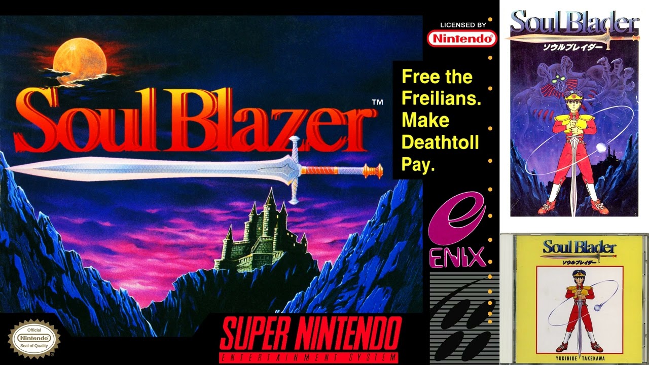 [SFC/SNES] Soul Blazer  OST Boost Mix  / ソウルブレイダー BGM