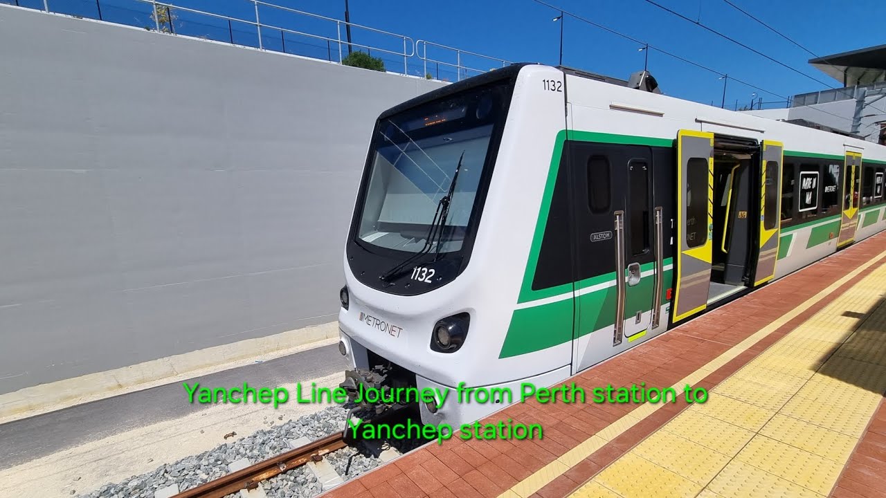Yanchep Line Journey from Perth station to Yanchep station 