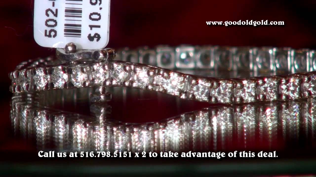 4.58cttw diamond tennis bracelet excellent deal