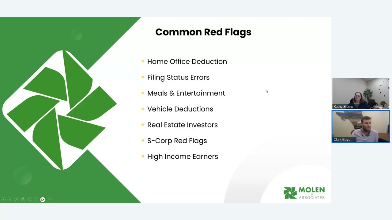 IRS Red Flags & Audit Triggers (Tax Tuesday Webinar) What Triggers an IRS Audit for Business Owners?