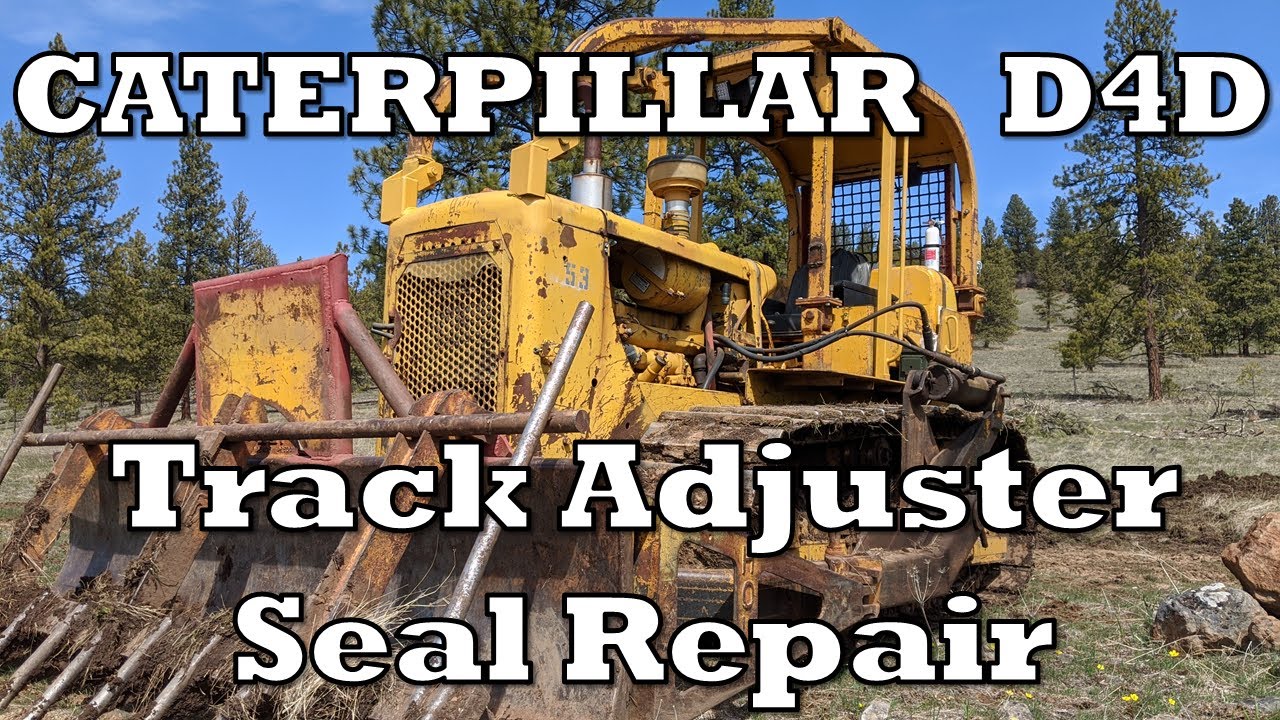 Caterpillar D4D Track Adjuster Seal Repair / Replacement
