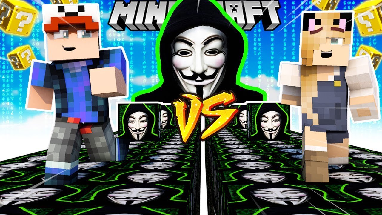 SZALONY WYŚCIG! - PZ9 HACKER LUCKY BLOCKI MINECRAFT! (Lucky Block Race) | Vito vs Bella