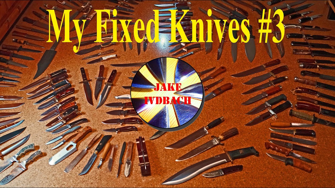 мой неподвижный нож, часть 3 - классический охотничий коллекционер на открытом воздухе.