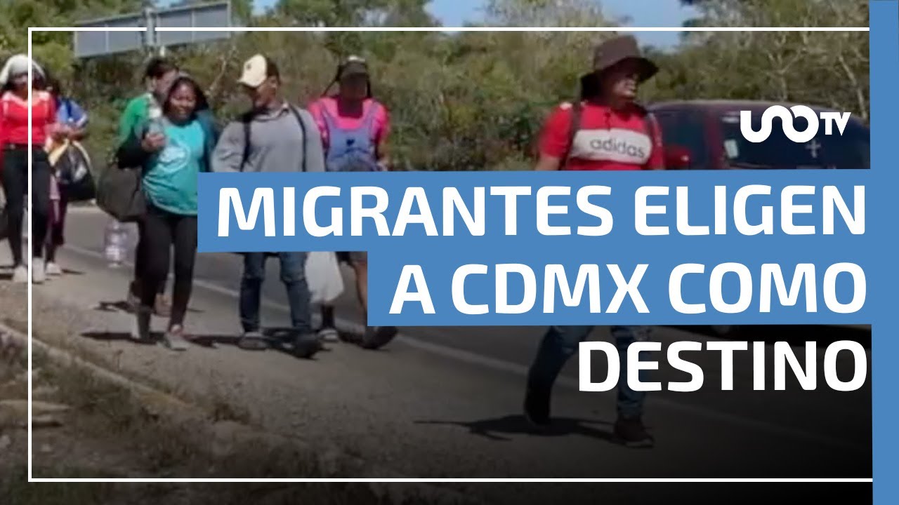 Más migrantes elijen a CDMX como destino ante políticas de Estados Unidos