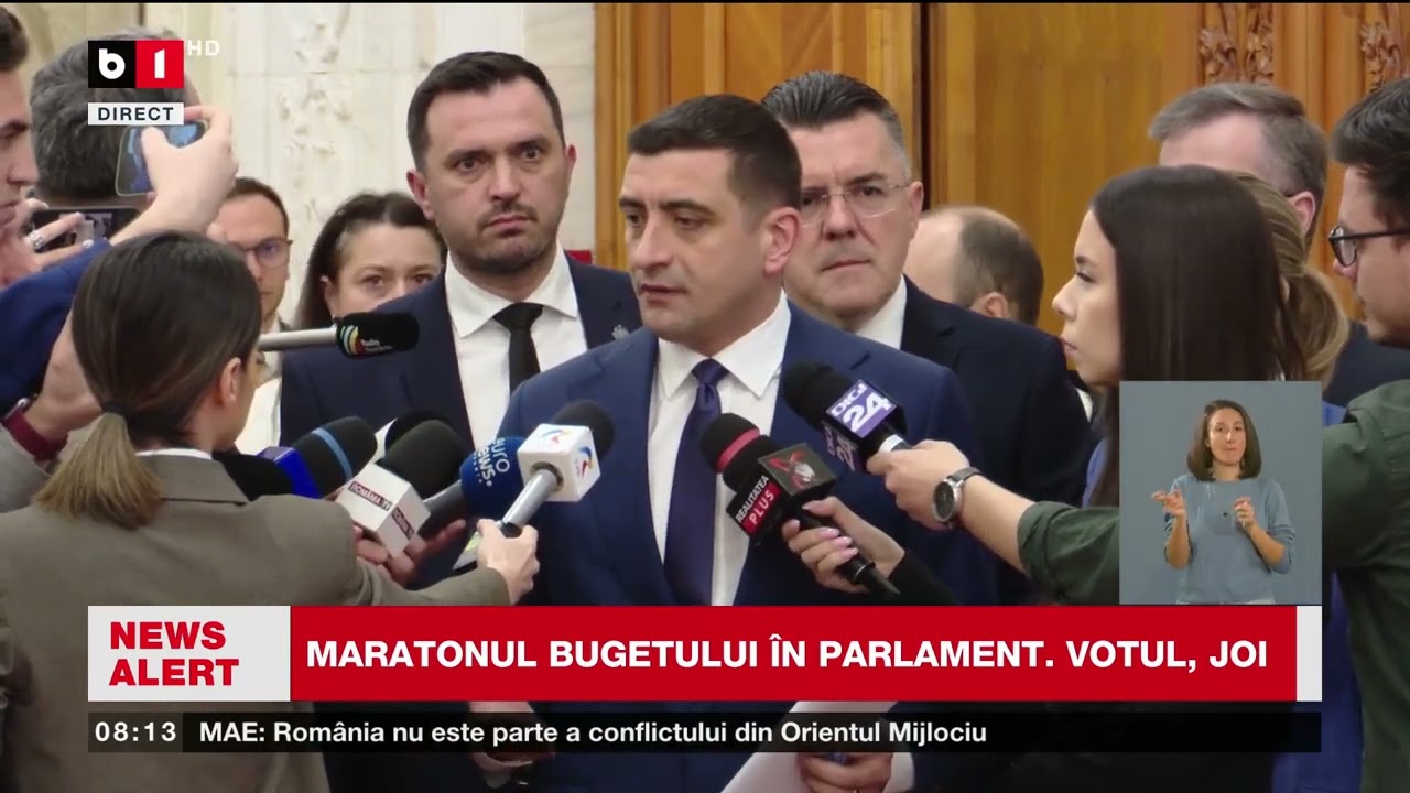 LUPTA FINALĂ PE BUGET SE DĂ ÎN PARLAMENT_Știri B1TV_17 mar. 2026