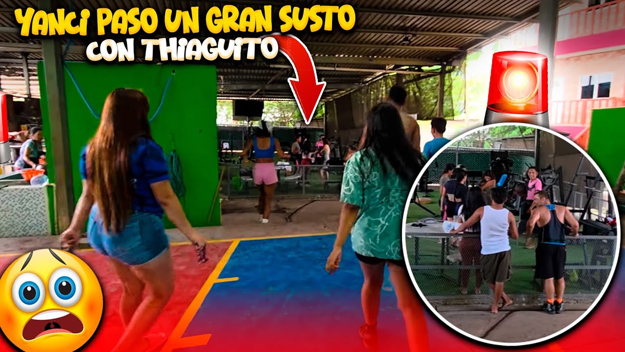 Grave accidente con Thiaguito! Los Jrs no se fijaron y miren lo que pasó.