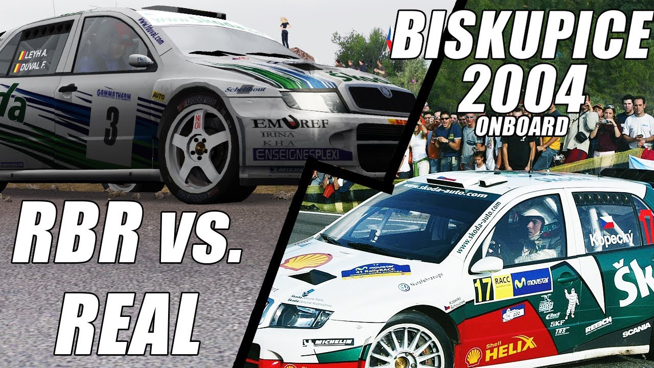 RBR vs. REAL - Biskupice 2004 | Skoda Fabia WRC Jan Kopecky | NGP 6.4