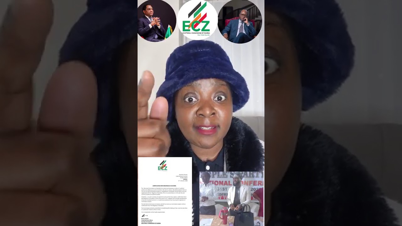 Electoral Commission of Zambia Don't Play Games with us, HH is not a Life time President-Lillian.