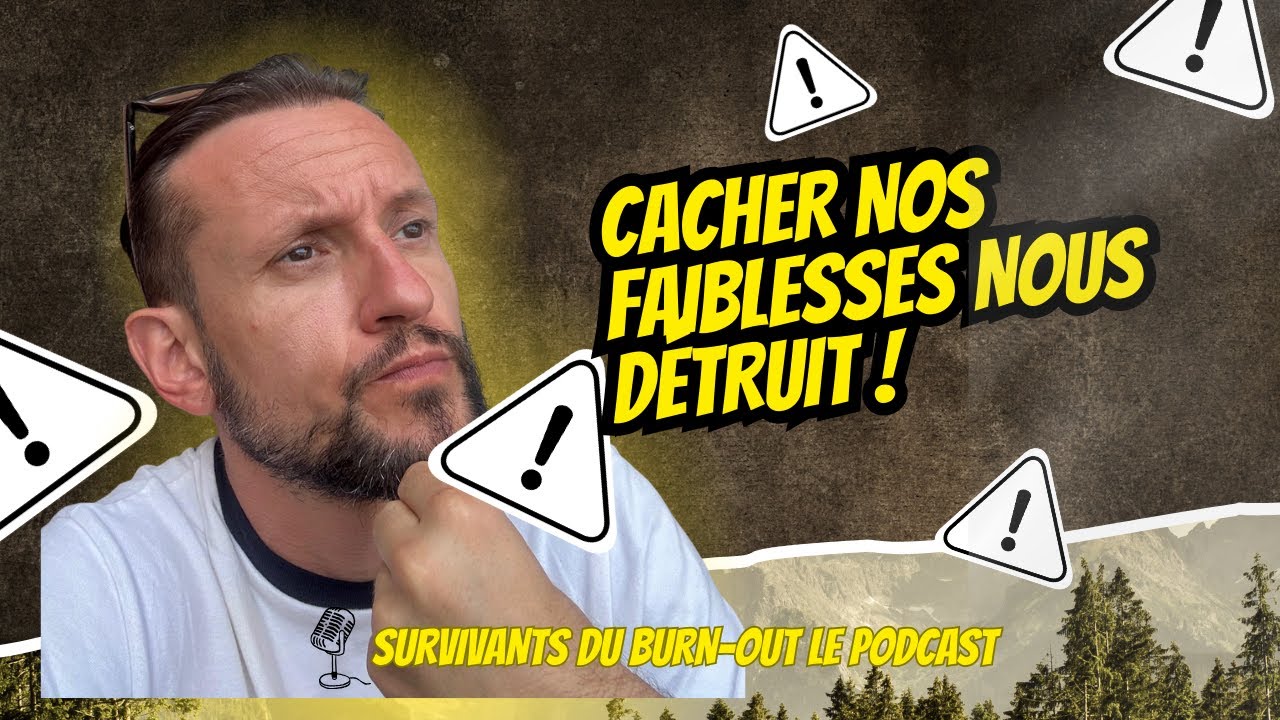 Pourquoi cacher ses faiblesses nous détruit