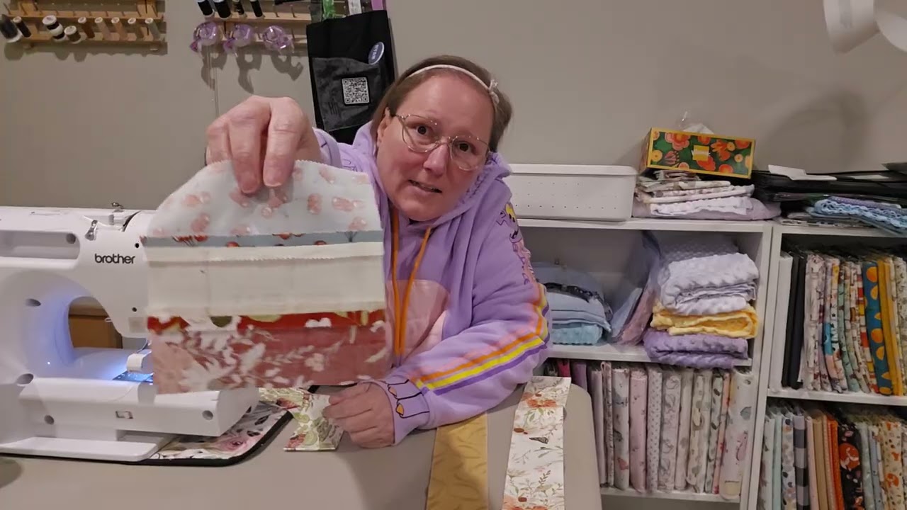 How to make Patchwork Squares from Jelly Rolls/Rolie Polies (full process) @prairiegnomequiltcompany