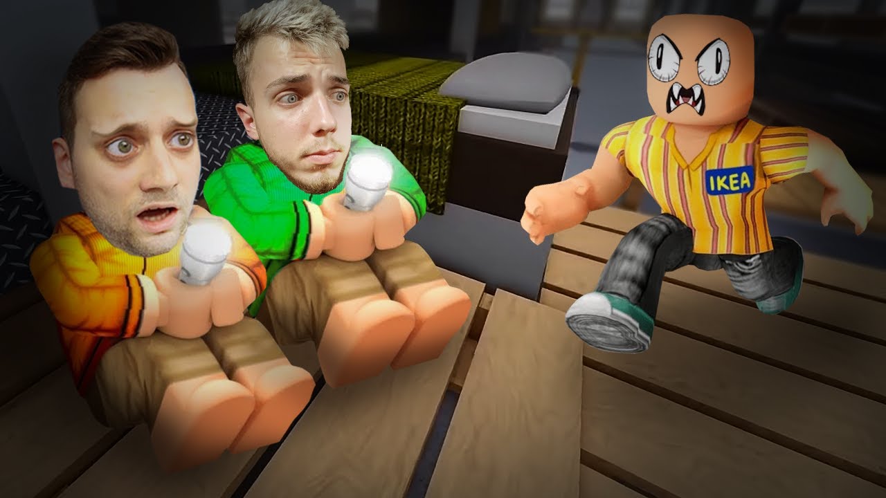 ZAMKLI Nás v PREKLIATEJ ROBLOX IKEA w/ @Asimister