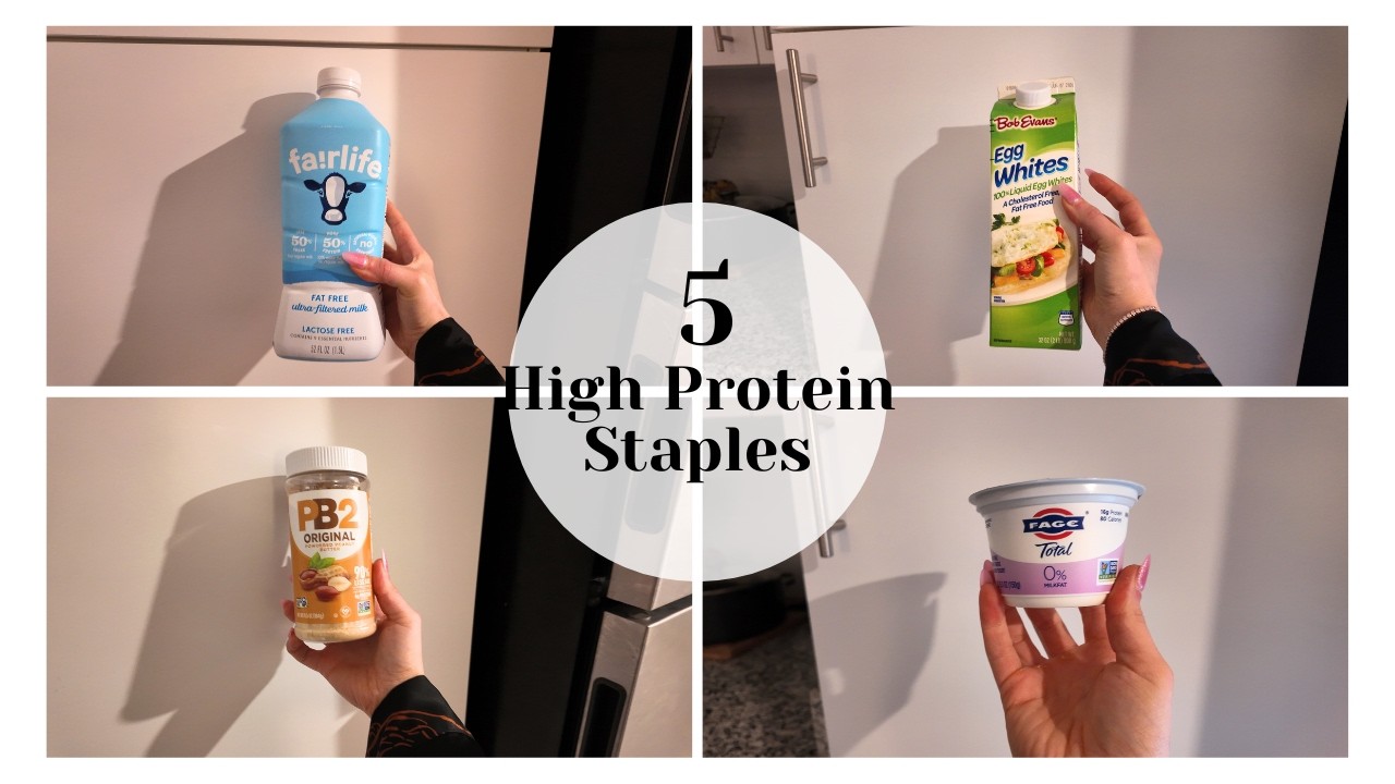 Vlog 022 - 5 EASY WAYS TO ADD MMORE PROTEIN TO YOUR MEALS