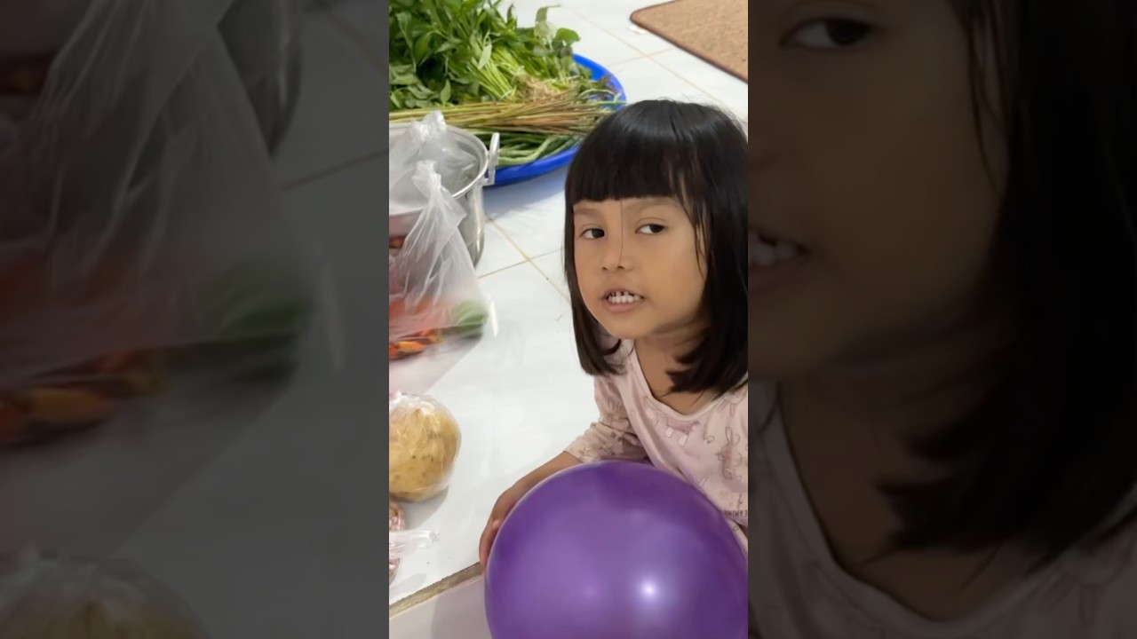 Paling suka ikut ke pasar #pasar #sayur #dailyvlog #shorts