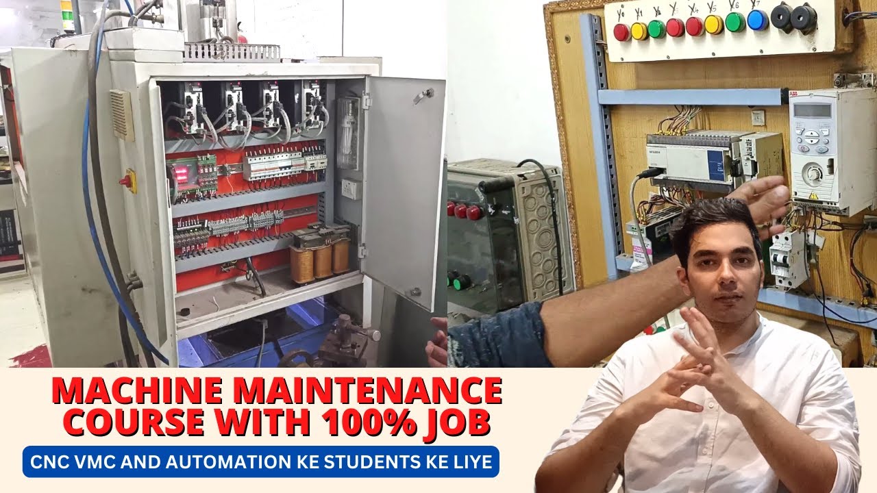 MACHINE MAINTENANCE EXPERT Kaise bane? CNC VMC & Automation Expert Maintenance Course by RVM CAD