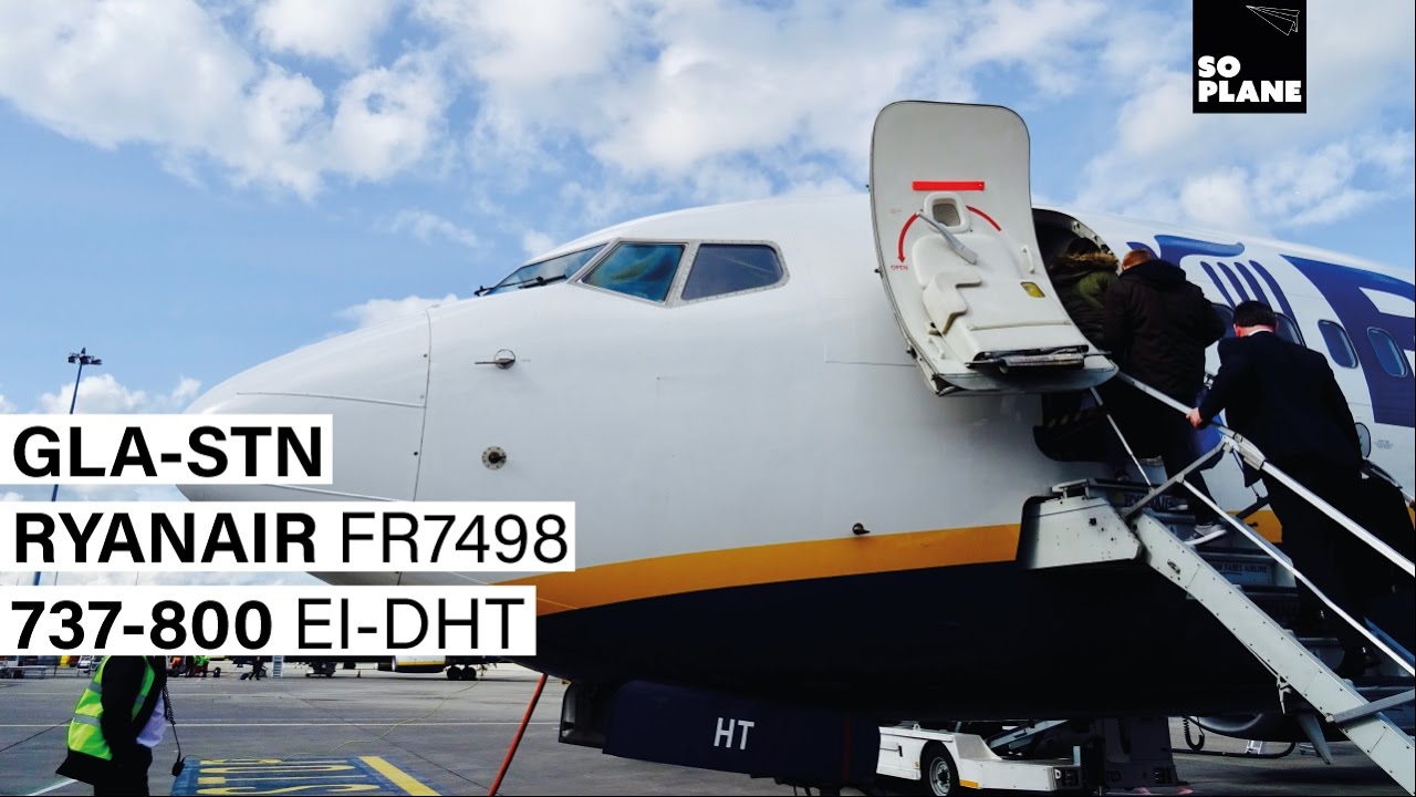 TRIP REPORT | Ryanair | 737-800 | London Stansted to Glasgow | Full Flight