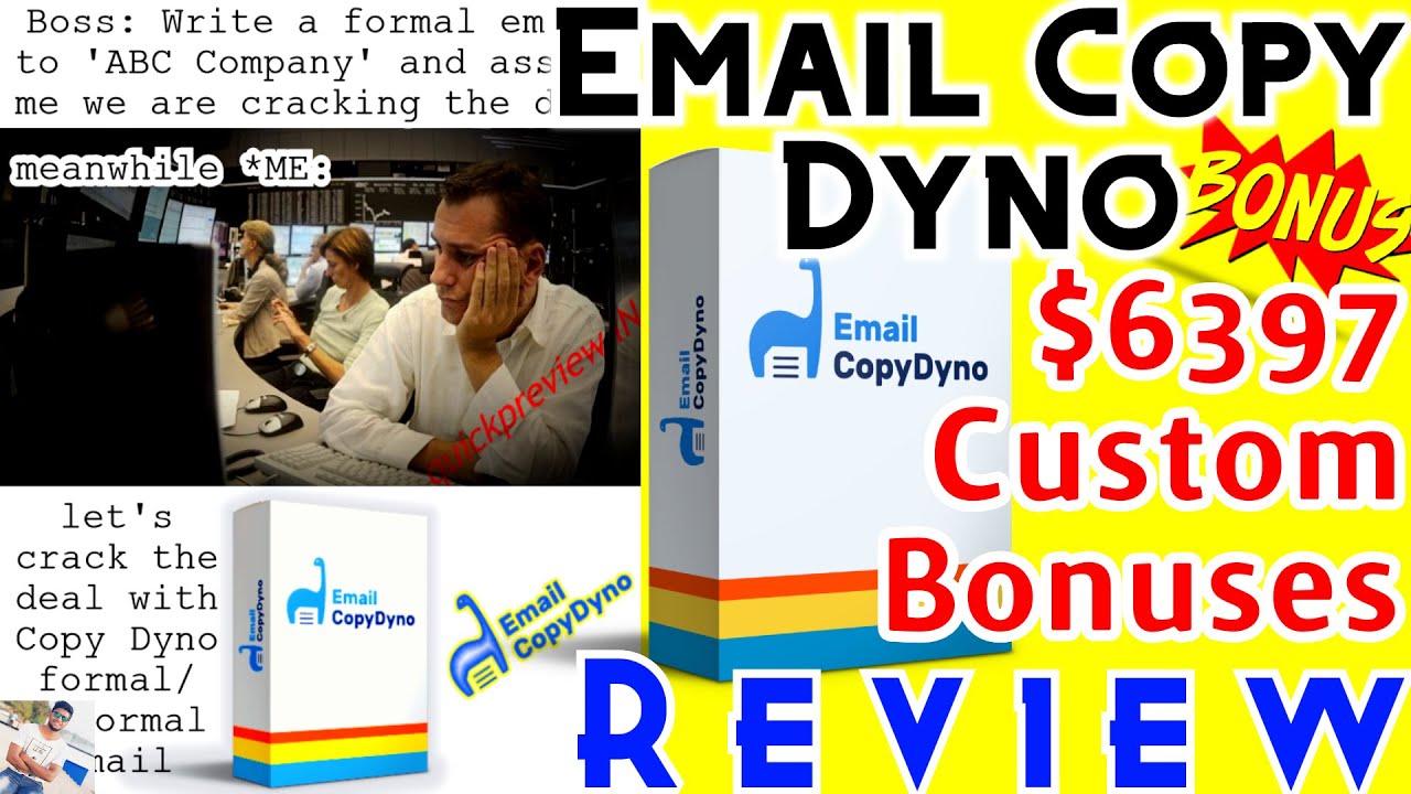 Email CopyDyno Review & Demo with +$6397 Custom Bonuses ⚠️WAIT⚠️ Don't get it without my 🔥 BONUSES 🔥