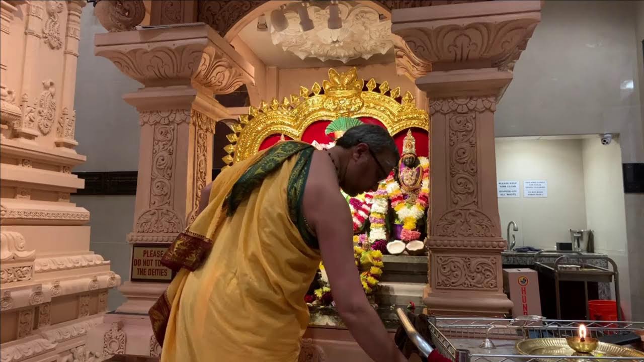 Daily Poojas - Live  Sri Sharadamba Temple, SVBF North, Michigan