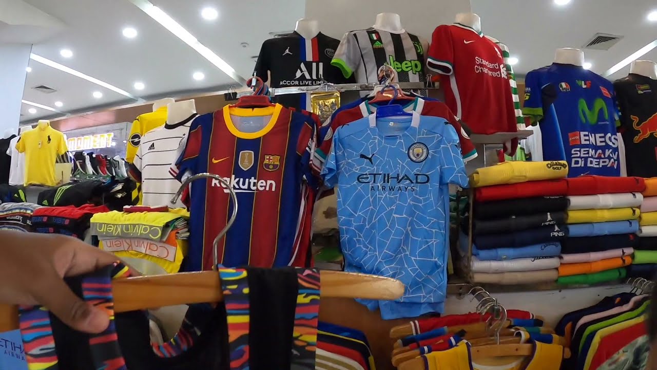 Fake Jersey Shopping in Pattaya! (Amazing Deals!) | Mike Shopping Mall 🇹🇭