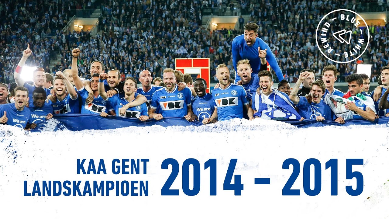 🏆KAA Gent Kampioen 2014-2015