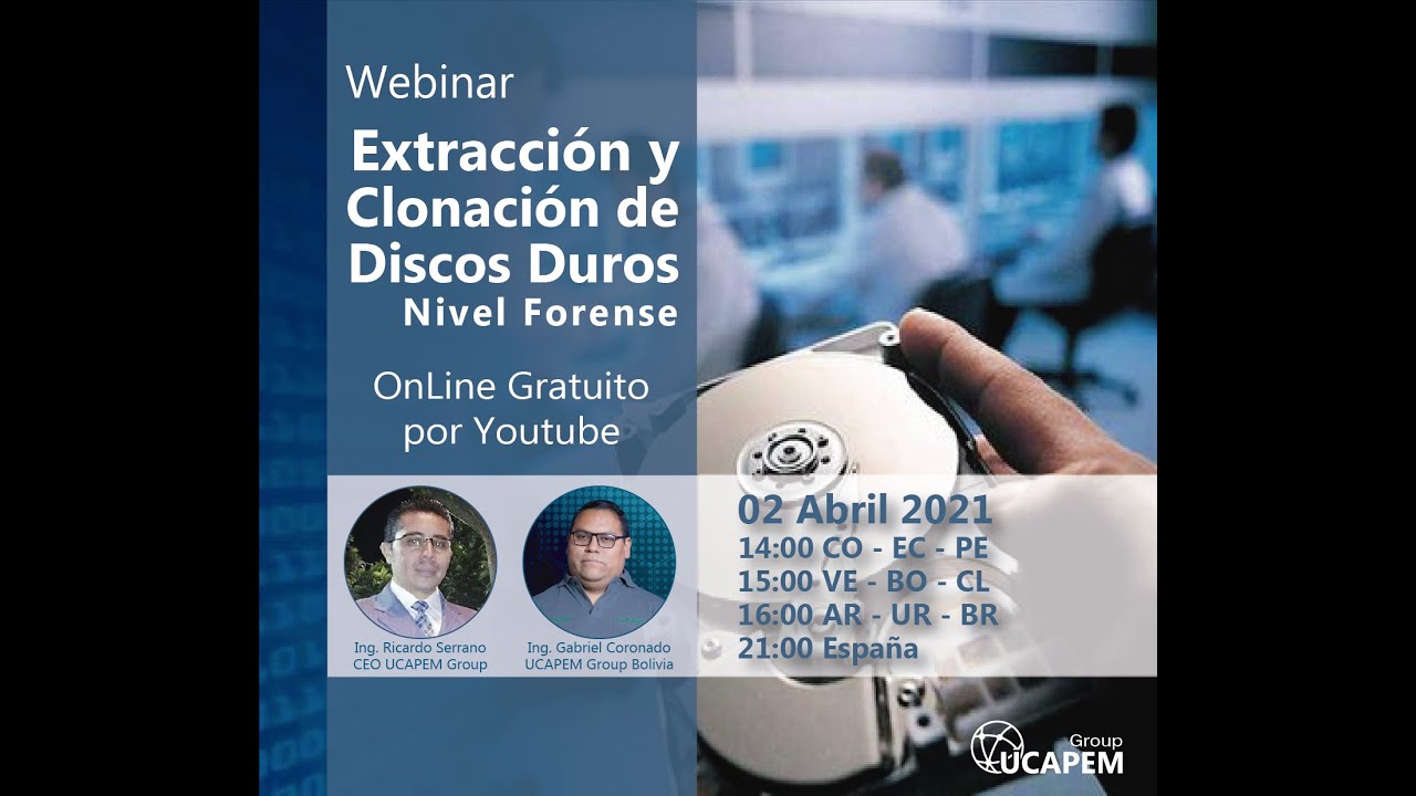 Extracci&oacute;n y Clonaci&oacute;n de Discos Duros a Nivel Forense | Tutorial Extracci&oacute;n de Datos