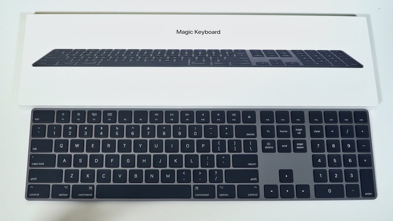 Apple Magic Keyboard Space Gray: Unboxing & Hands On!