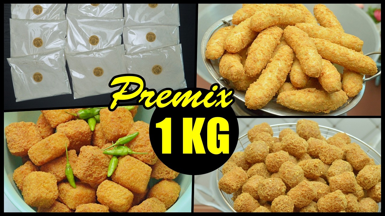 1 ADONAN BISA UNTUK ANEKA CRISPY | PREMIX TEPUNG 1 KG UNTUK TAHU OTAK-OTAK SOSIS BAKSO CRISPY DLL