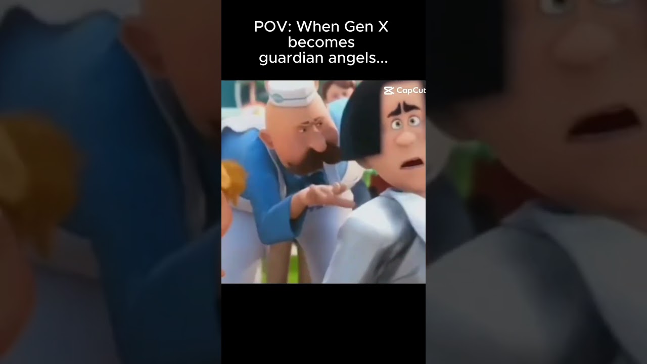 POV: When Your Guardian Angel Is Gen X 😭 
