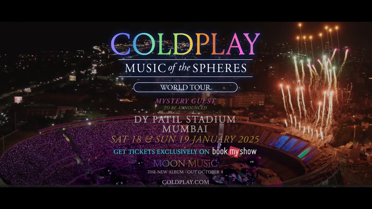 Music Of The Spheres World Tour 2025 | India | Coldplay