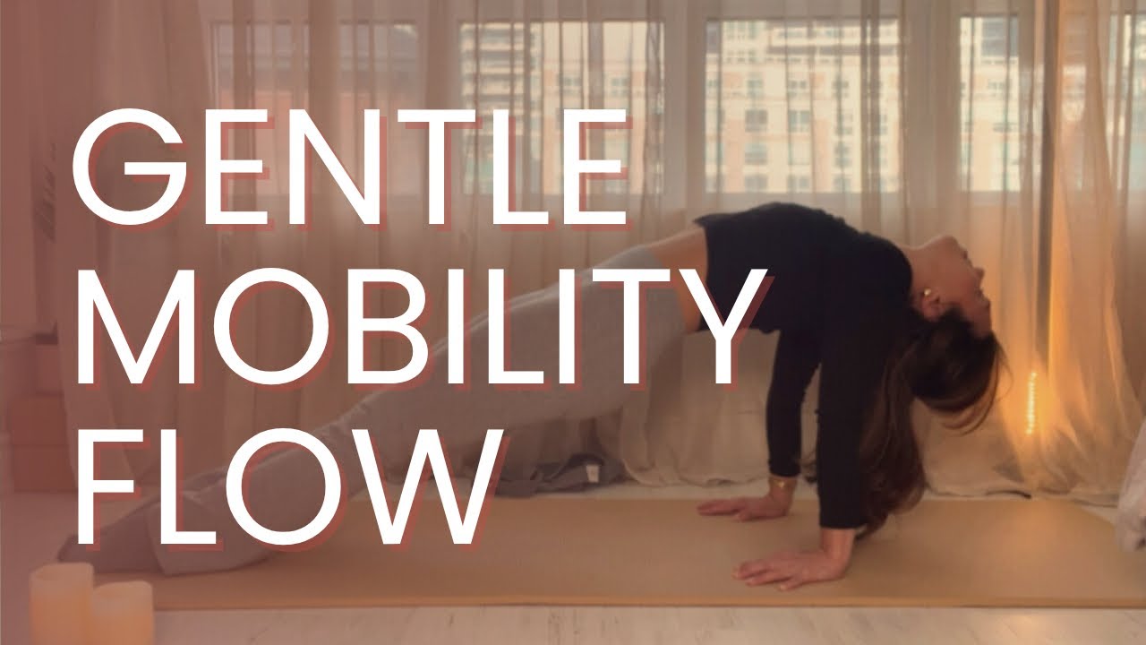 20-Minute Restorative Mobility Yoga | Gentle Stretch with Strap for Deep Release