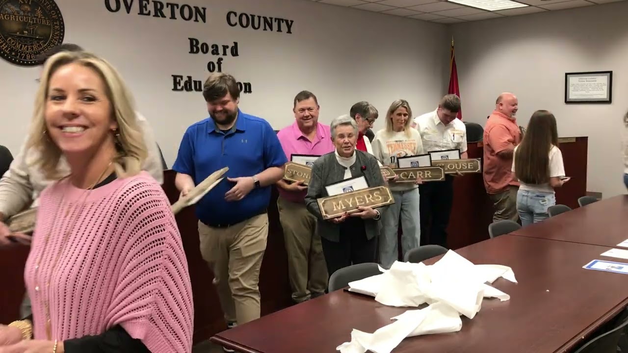02-10 -2026 Overton County Board of Education meeting
