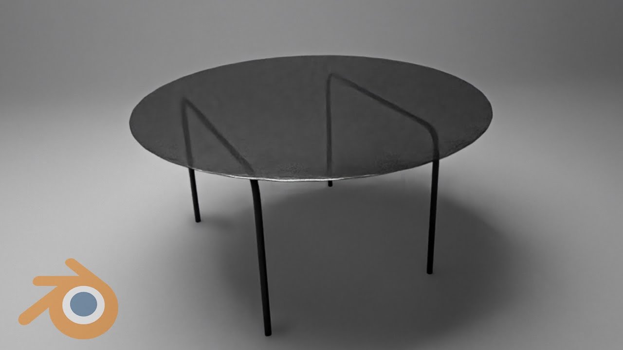 Modeling glass table Blender Beginners Tutorial