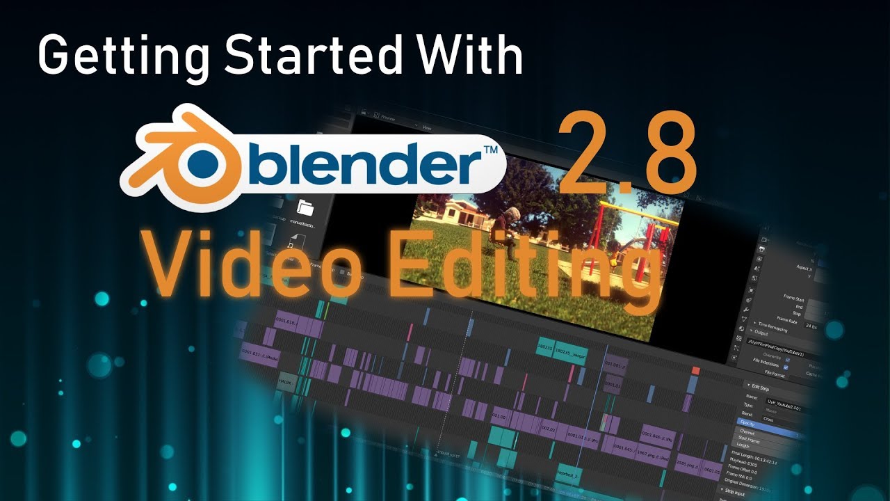 Beginner Video Editing Tutorial Using Blender 2.8