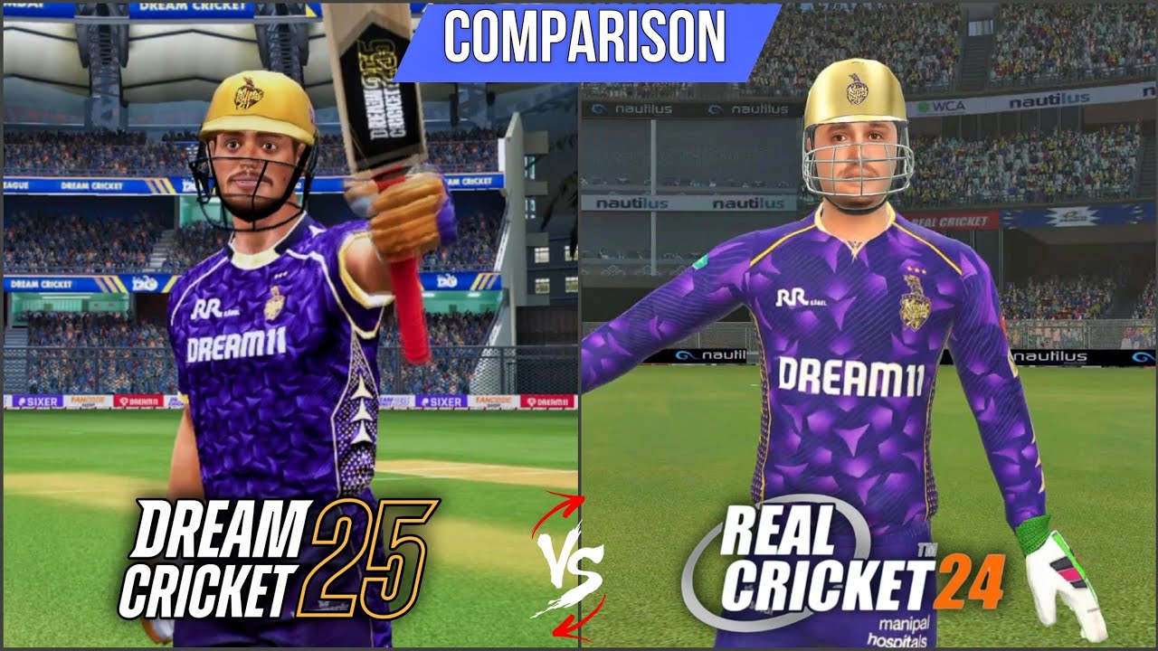 RC24 vs DC25 | FULL COMPARISON | WHICH IS THE BEST CRICKET GAME
