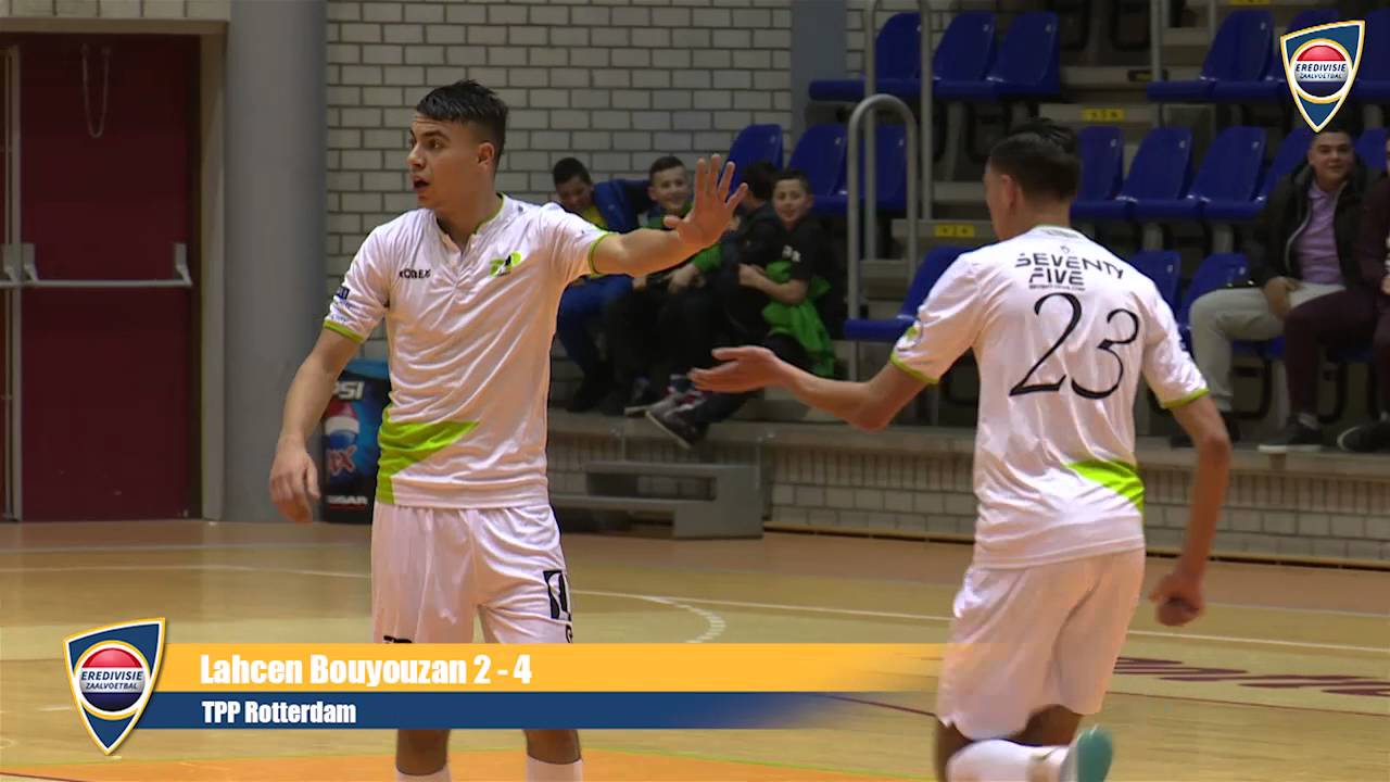 Samenvatting zaalvoetbal TPP Rotterdam - 't Knooppunt 27 februari 2016