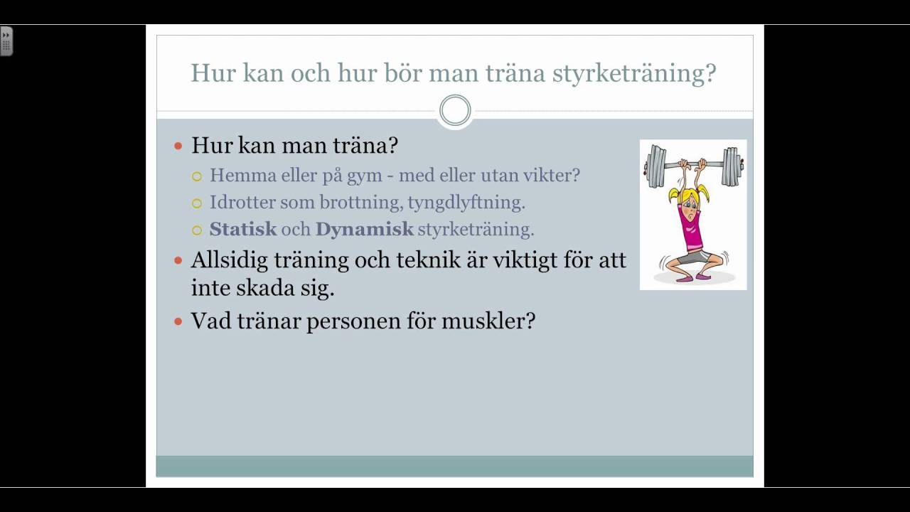 Styrketräning