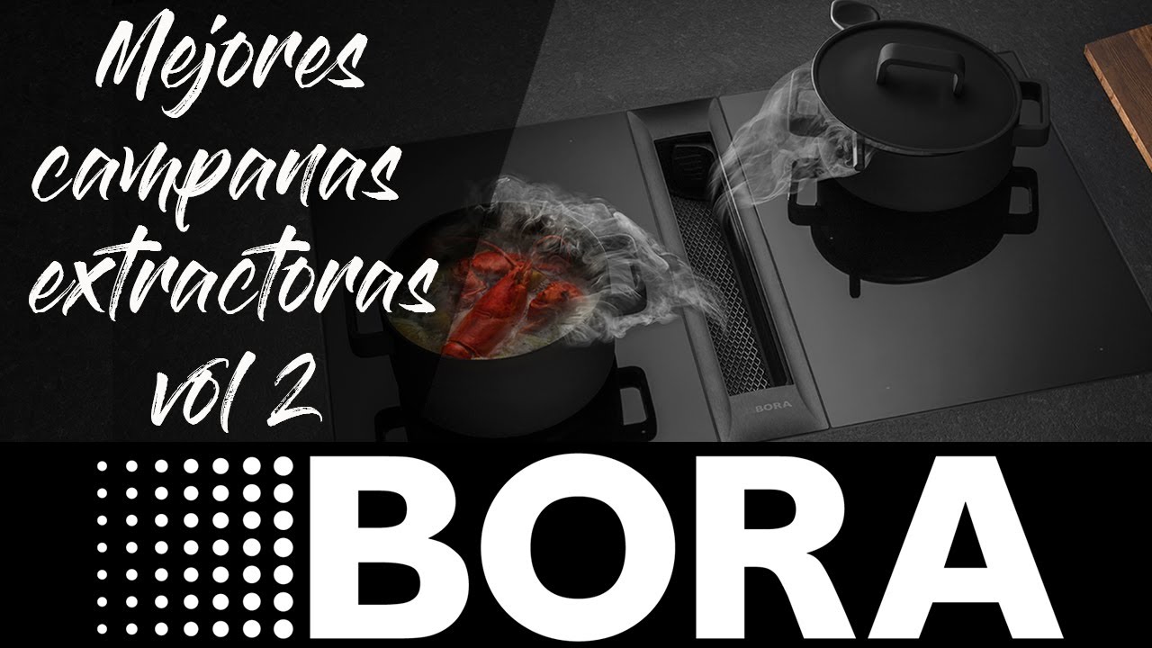 BORA campana - viajamos a Bora. Bora  cooktop extractor 😀