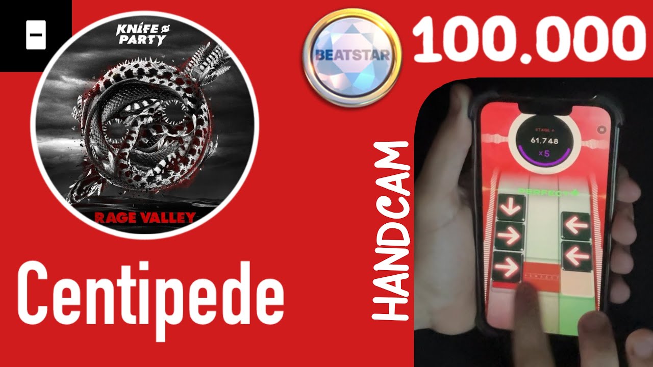 [Beatclone] Centipede - Knife Party (Standard, Extreme) // Handcam ONE HAND