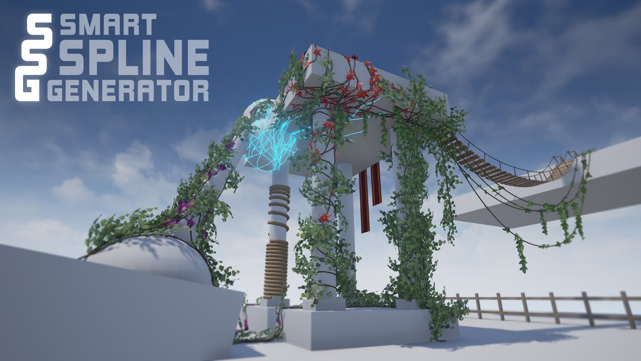 Smart Spline Generator for Unreal Engine