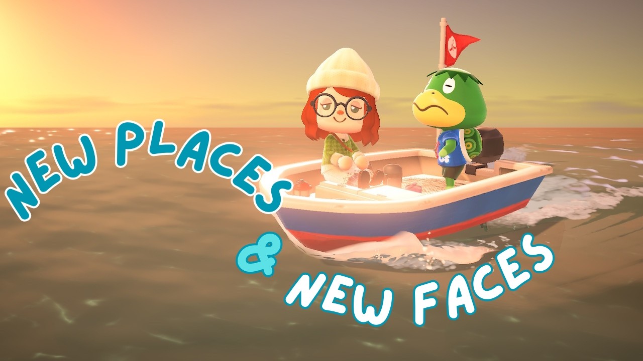 Taking a trip & forging new paths | Animal Crossing New Horizons Comfy Longplay